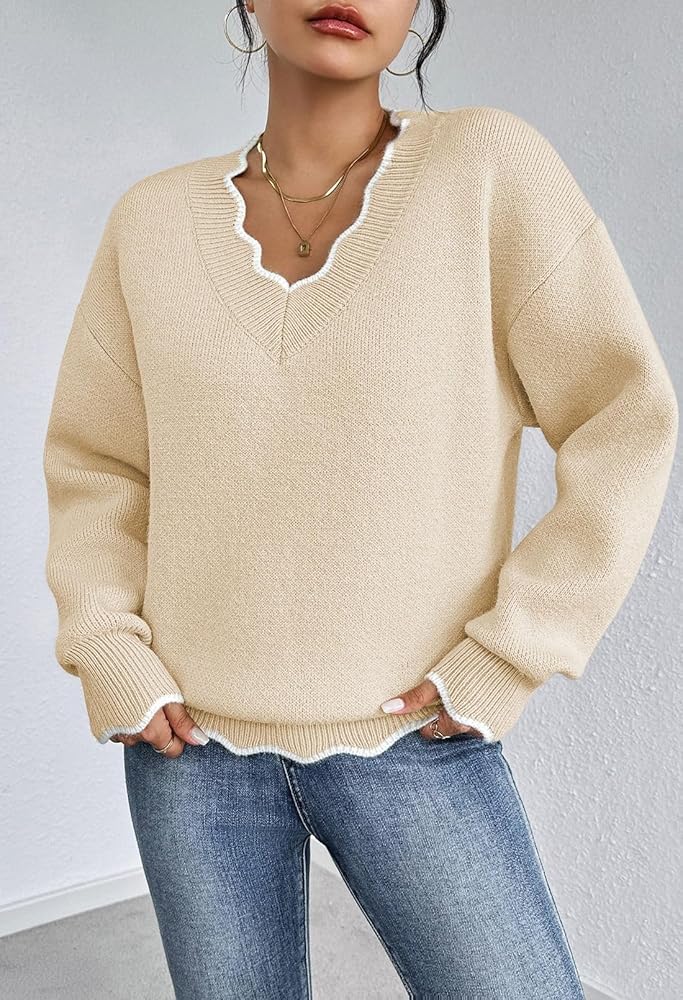 トップス Fluffy loose knit beige Pink Queen Furry Sweaters for Women Date Night Casual Loose
